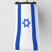 Couvre-club De Golf Drapeau d'Israël (Tourné à 90°)