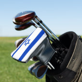 Couvre-club De Golf Drapeau d'Israël (In Situ)