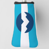 Couvre-club De Golf Drapeau d'Ogden, Utah (Tourné à 90°)