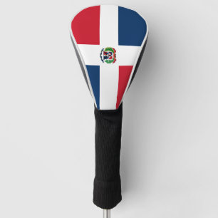 Couvre-club De Golf Drapeau dominicain