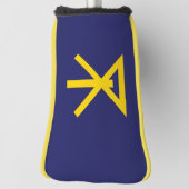 Couvre-club De Golf Drapeau d'Osaka - ville (大 阪 市) (Tourné à 90°)