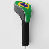 Couvre-club De Golf Drapeau du Brésil (Incliné)