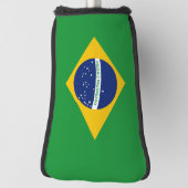 Couvre-club De Golf Drapeau du Brésil Bandeira do Brasil (Tourné à 90°)