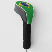 Couvre-club De Golf Drapeau du Brésil Bandeira do Brasil (Incliné)