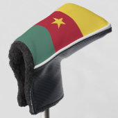 Couvre-club De Golf drapeau du Cameroun (Devant 3/4)
