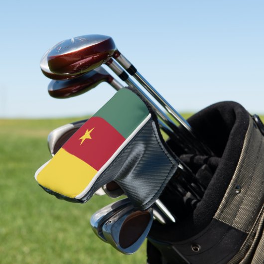 Couvre-club De Golf drapeau du Cameroun (In Situ)