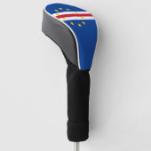 Couvre-club De Golf Drapeau du Cap Vert (Incliné)