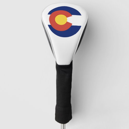Couvre-club De Golf Drapeau du Colorado (Devant)