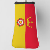 Couvre-club De Golf Drapeau du comté de Hampshire (Tourné à 90°)