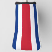 Couvre-club De Golf Drapeau du Costa Rica (Tourné à 90°)