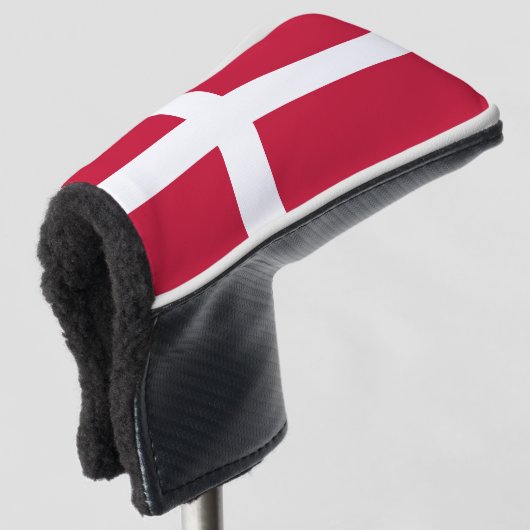 Couvre-club De Golf Drapeau du Danemark (Devant 3/4)