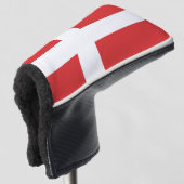 Couvre-club De Golf Drapeau du Danemark (Devant 3/4)