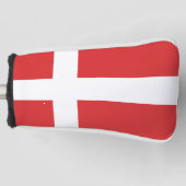 Couvre-club De Golf Drapeau du Danemark (Devant)