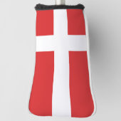 Couvre-club De Golf Drapeau du Danemark (Tourné à 90°)