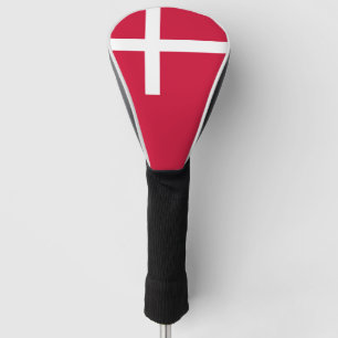 Couvre-club De Golf Drapeau du Danemark ou du tissu danois