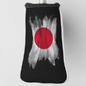 Couvre-club De Golf Drapeau du drapeau du Japon brasse, drapeau nation (Tourné à 90°)