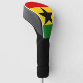 Couvre-club De Golf Drapeau du Ghana (Incliné)