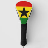 Couvre-club De Golf Drapeau du Ghana (Devant)