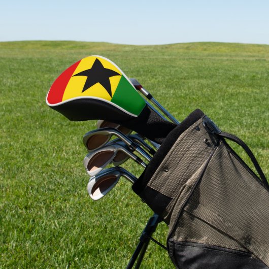 Couvre-club De Golf Drapeau du Ghana (In Situ)