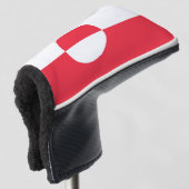 Couvre-club De Golf Drapeau du Groenland (Devant 3/4)