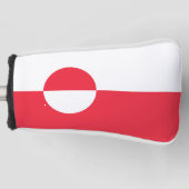 Couvre-club De Golf Drapeau du Groenland (Devant)