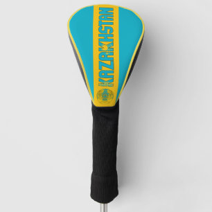 Couvre-club De Golf Drapeau du Kazakhstan magnifique patriotique