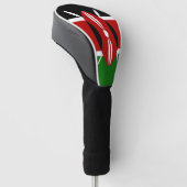 Couvre-club De Golf Drapeau du Kenya (Incliné)