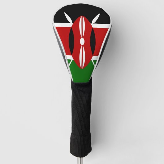 Couvre-club De Golf Drapeau du Kenya (Devant)