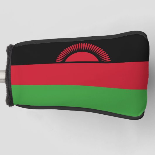 Couvre-club De Golf Drapeau du Malawi (Devant)