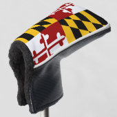 Couvre-club De Golf Drapeau du Maryland (Devant 3/4)