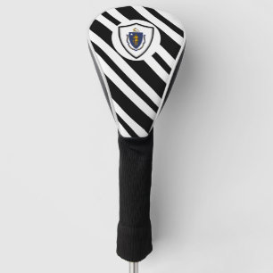 Couvre-club De Golf Drapeau du Massachusetts
