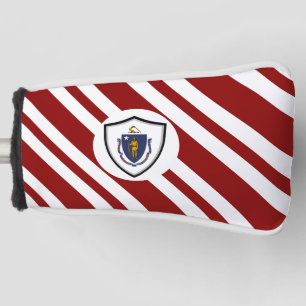 Couvre-club De Golf Drapeau du Massachusetts