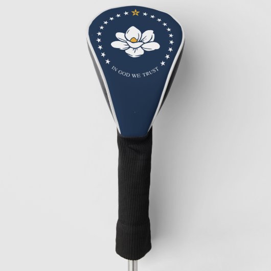 Couvre-club De Golf Drapeau du Mississippi (2020) Golf Head Cover (Devant)