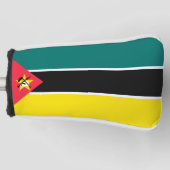 Couvre-club De Golf Drapeau du Mozambique (Devant)