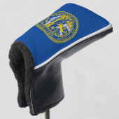 Couvre-club De Golf Drapeau du Nebraska (Devant 3/4)