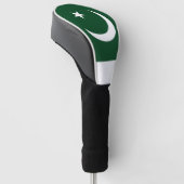 Couvre-club De Golf Drapeau du Pakistan (Incliné)