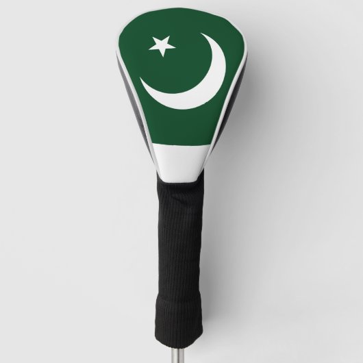 Couvre-club De Golf Drapeau du Pakistan (Devant)