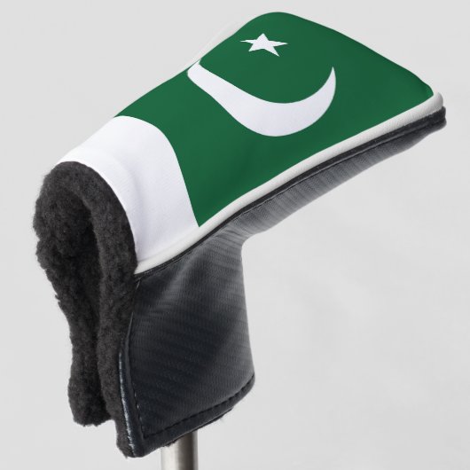Couvre-club De Golf Drapeau du Pakistan (Devant 3/4)
