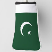 Couvre-club De Golf Drapeau du Pakistan (Tourné à 90°)