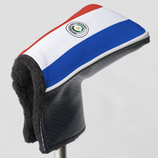 Couvre-club De Golf Drapeau du Paraguay (Devant 3/4)