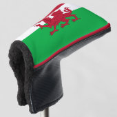 Couvre-club De Golf Drapeau du Pays de Galles (Cymru) (Devant 3/4)