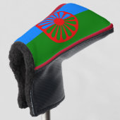 Couvre-club De Golf Drapeau du peuple rom (Devant 3/4)