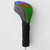 Couvre-club De Golf Drapeau du peuple rom (Incliné)