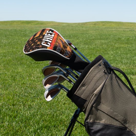 Couvre-club De Golf Drapeau du pompier (In Situ)