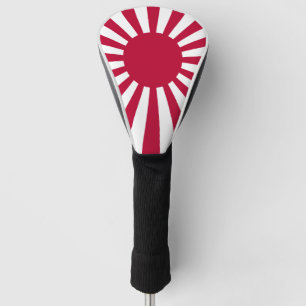 Couvre-club De Golf Drapeau du Soleil Levant du Japon