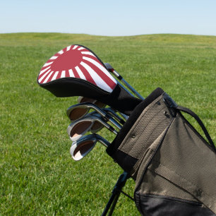 Couvre-club De Golf Drapeau du Soleil Levant impérial japonais, d'Edo