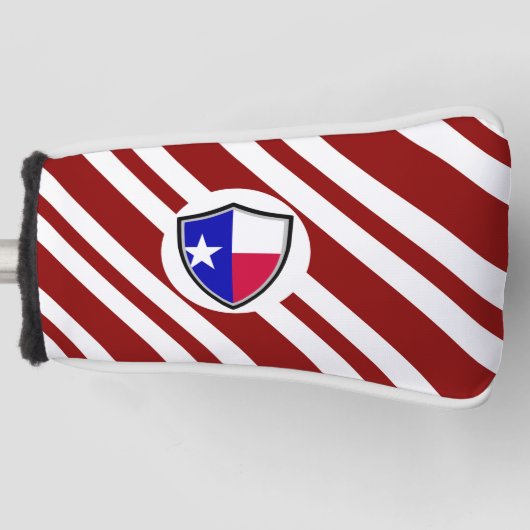 Couvre-club De Golf Drapeau du Texas (Devant)