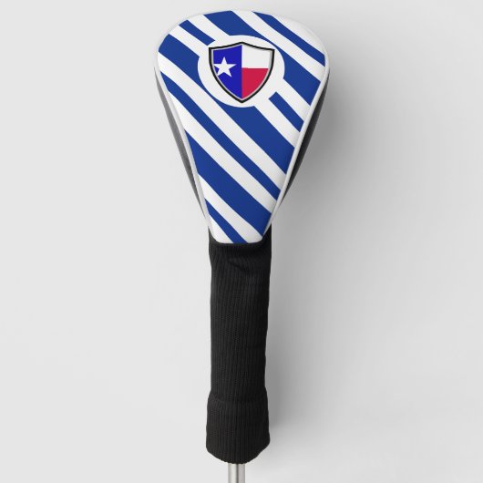 Couvre-club De Golf Drapeau du Texas (Devant)