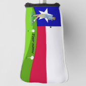 Couvre-club De Golf Drapeau du Texas (Tourné à 90°)