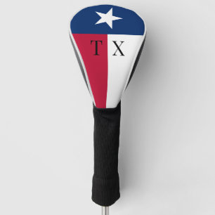 Couvre-club De Golf Drapeau du Texas couvre-chef de club de golf monoc